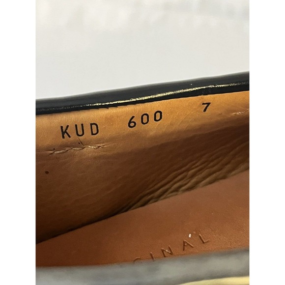 The PRADA Original Car Shoe Driving Moccasin •7• Mocs Grey Pewter Patent Leather - Picture 10 of 12